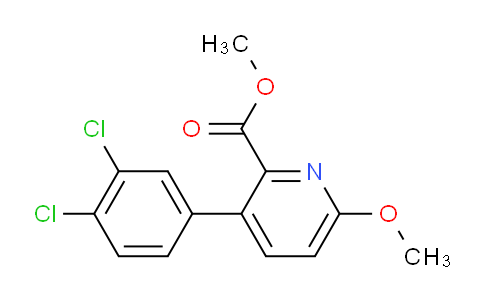 AM201767 | 1361702-45-5 | Methyl 3-(3,4-dichlorophenyl)-6-methoxypicolinate