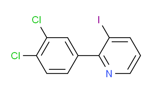 2-(3,4-Dichlorophenyl)-3-iodopyridine