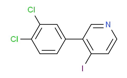 3-(3,4-Dichlorophenyl)-4-iodopyridine