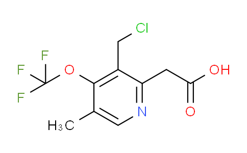AM201786 | 1361898-74-9 | 3-(Chloromethyl)-5-methyl-4-(trifluoromethoxy)pyridine-2-acetic acid