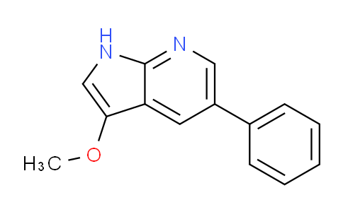 3-Methoxy-5-phenyl-1H-pyrrolo[2,3-b]pyridine