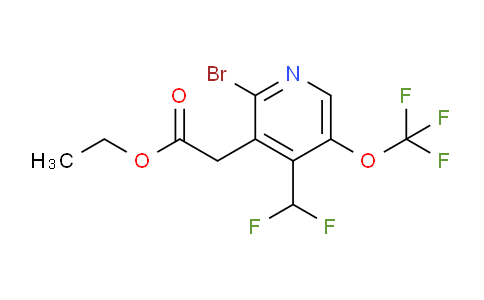 AM20179 | 1806238-86-7 | Ethyl 2-bromo-4-(difluoromethyl)-5-(trifluoromethoxy)pyridine-3-acetate