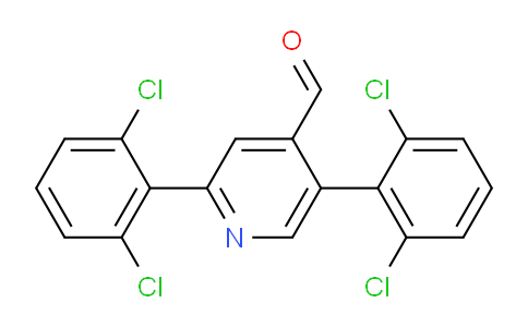 2,5-Bis(2,6-dichlorophenyl)isonicotinaldehyde