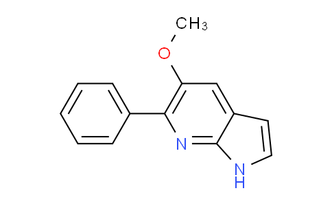 5-Methoxy-6-phenyl-1H-pyrrolo[2,3-b]pyridine