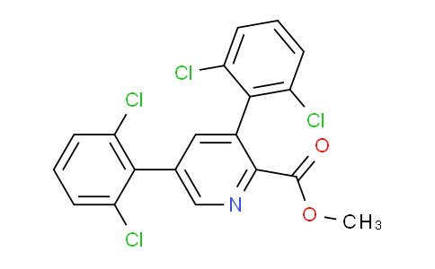 AM201804 | 1361701-79-2 | Methyl 3,5-bis(2,6-dichlorophenyl)picolinate