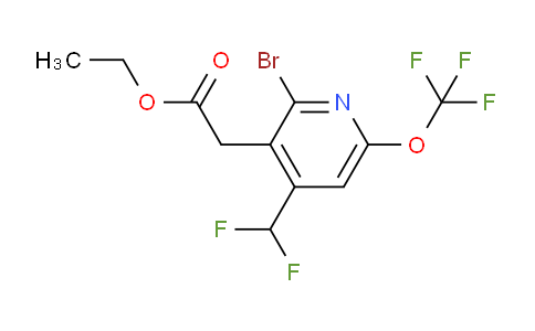 AM20181 | 1804551-07-2 | Ethyl 2-bromo-4-(difluoromethyl)-6-(trifluoromethoxy)pyridine-3-acetate
