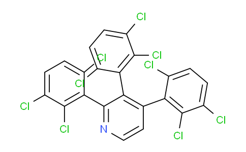 2,3,4-Tris(2,3,6-trichlorophenyl)pyridine