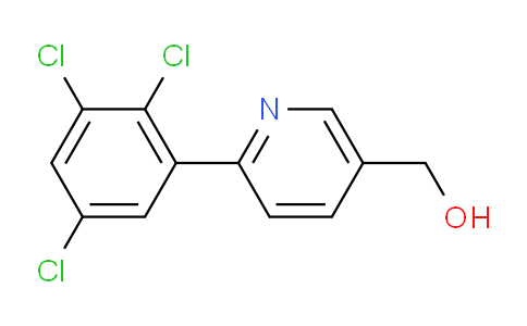 2-(2,3,5-Trichlorophenyl)pyridine-5-methanol