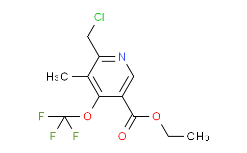 AM201848 | 1361818-12-3 | Ethyl 2-(chloromethyl)-3-methyl-4-(trifluoromethoxy)pyridine-5-carboxylate