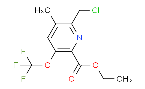 AM201850 | 1361852-95-0 | Ethyl 2-(chloromethyl)-3-methyl-5-(trifluoromethoxy)pyridine-6-carboxylate