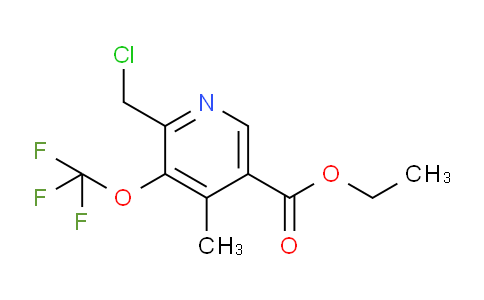 AM201853 | 1361892-52-5 | Ethyl 2-(chloromethyl)-4-methyl-3-(trifluoromethoxy)pyridine-5-carboxylate