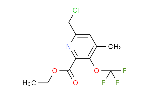 AM201856 | 1361898-37-4 | Ethyl 6-(chloromethyl)-4-methyl-3-(trifluoromethoxy)pyridine-2-carboxylate