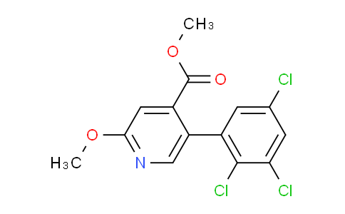 AM201860 | 1361675-65-1 | Methyl 2-methoxy-5-(2,3,5-trichlorophenyl)isonicotinate