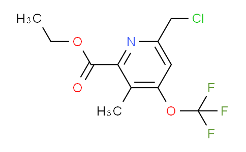 AM201861 | 1361790-66-0 | Ethyl 6-(chloromethyl)-3-methyl-4-(trifluoromethoxy)pyridine-2-carboxylate
