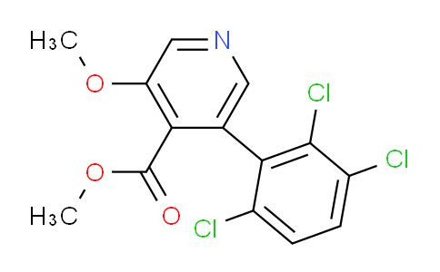 AM201862 | 1361605-43-7 | Methyl 3-methoxy-5-(2,3,6-trichlorophenyl)isonicotinate