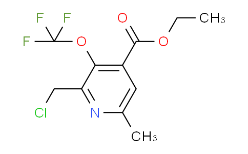AM201865 | 1361807-88-6 | Ethyl 2-(chloromethyl)-6-methyl-3-(trifluoromethoxy)pyridine-4-carboxylate