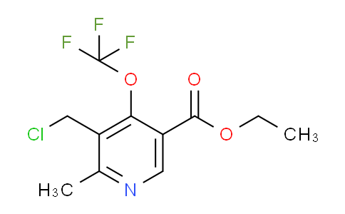 AM201866 | 1361770-66-2 | Ethyl 3-(chloromethyl)-2-methyl-4-(trifluoromethoxy)pyridine-5-carboxylate