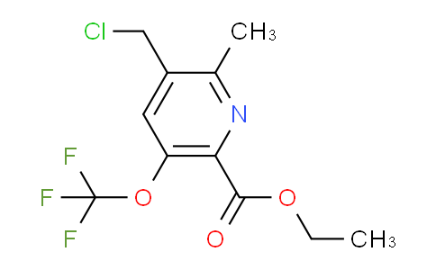 AM201867 | 1361912-68-6 | Ethyl 3-(chloromethyl)-2-methyl-5-(trifluoromethoxy)pyridine-6-carboxylate