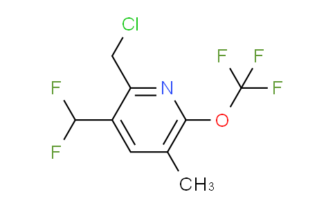 AM201888 | 1361816-79-6 | 2-(Chloromethyl)-3-(difluoromethyl)-5-methyl-6-(trifluoromethoxy)pyridine