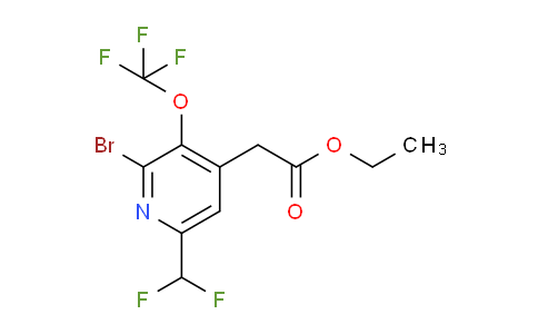 AM20189 | 1804551-22-1 | Ethyl 2-bromo-6-(difluoromethyl)-3-(trifluoromethoxy)pyridine-4-acetate