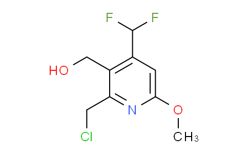 2-(Chloromethyl)-4-(difluoromethyl)-6-methoxypyridine-3-methanol