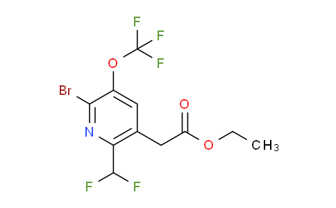 AM20190 | 1803643-31-3 | Ethyl 2-bromo-6-(difluoromethyl)-3-(trifluoromethoxy)pyridine-5-acetate