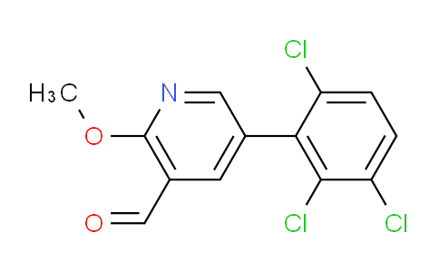 AM201903 | 1361667-61-9 | 2-Methoxy-5-(2,3,6-trichlorophenyl)nicotinaldehyde