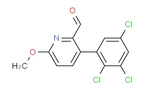 AM201904 | 1361667-67-5 | 6-Methoxy-3-(2,3,5-trichlorophenyl)picolinaldehyde