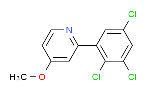 AM201909 | 1361704-54-2 | 4-Methoxy-2-(2,3,5-trichlorophenyl)pyridine