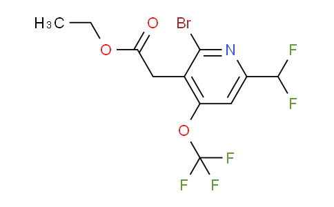 AM20191 | 1804752-53-1 | Ethyl 2-bromo-6-(difluoromethyl)-4-(trifluoromethoxy)pyridine-3-acetate