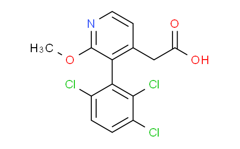 AM201911 | 1361680-71-8 | 2-Methoxy-3-(2,3,6-trichlorophenyl)pyridine-4-acetic acid