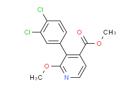 AM201913 | 1361719-47-2 | Methyl 3-(3,4-dichlorophenyl)-2-methoxyisonicotinate
