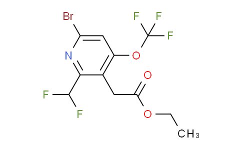 AM20192 | 1806079-35-5 | Ethyl 6-bromo-2-(difluoromethyl)-4-(trifluoromethoxy)pyridine-3-acetate