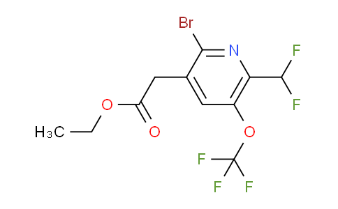 AM20193 | 1806238-98-1 | Ethyl 2-bromo-6-(difluoromethyl)-5-(trifluoromethoxy)pyridine-3-acetate
