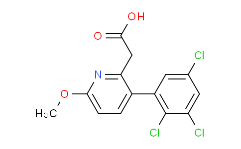 AM201940 | 1361535-36-5 | 6-Methoxy-3-(2,3,5-trichlorophenyl)pyridine-2-acetic acid