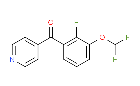 AM201947 | 1261588-53-7 | 4-(2-Fluoro-3-(difluoromethoxy)benzoyl)pyridine