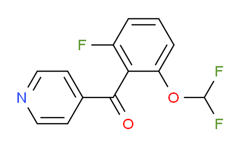 AM201951 | 1261556-44-8 | 4-(2-Fluoro-6-(difluoromethoxy)benzoyl)pyridine