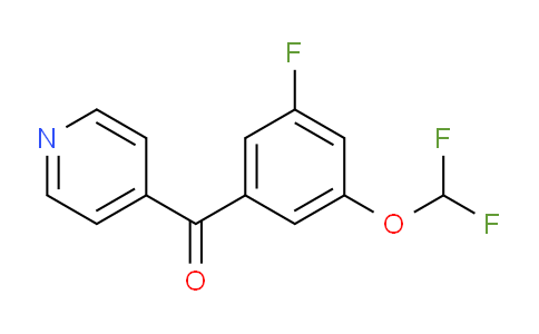 AM201952 | 1261766-63-5 | 4-(3-Fluoro-5-(difluoromethoxy)benzoyl)pyridine