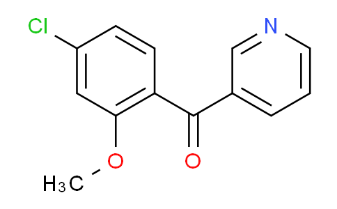 3-(4-Chloro-2-methoxybenzoyl)pyridine