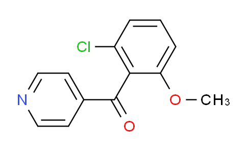 4-(2-Chloro-6-methoxybenzoyl)pyridine