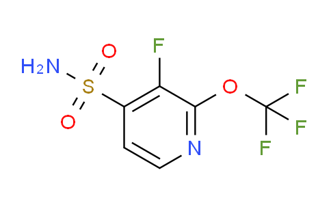 3-Fluoro-2-(trifluoromethoxy)pyridine-4-sulfonamide