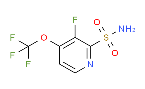 3-Fluoro-4-(trifluoromethoxy)pyridine-2-sulfonamide
