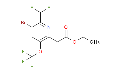 AM20198 | 1803643-37-9 | Ethyl 3-bromo-2-(difluoromethyl)-5-(trifluoromethoxy)pyridine-6-acetate