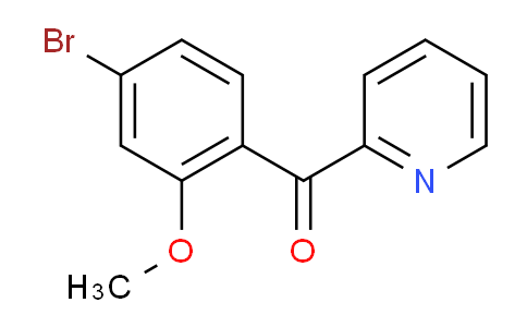 AM201995 | 1261656-05-6 | 2-(4-Bromo-2-methoxybenzoyl)pyridine