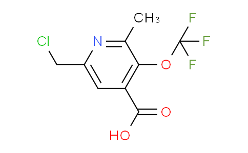 AM202022 | 1361807-40-0 | 6-(Chloromethyl)-2-methyl-3-(trifluoromethoxy)pyridine-4-carboxylic acid