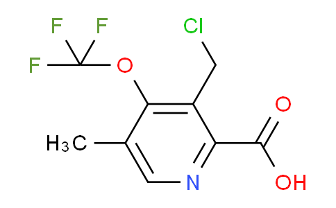 AM202033 | 1361807-45-5 | 3-(Chloromethyl)-5-methyl-4-(trifluoromethoxy)pyridine-2-carboxylic acid