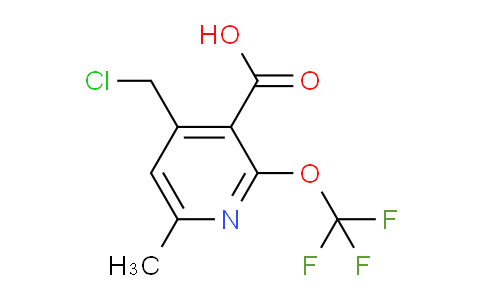 AM202038 | 1361710-20-4 | 4-(Chloromethyl)-6-methyl-2-(trifluoromethoxy)pyridine-3-carboxylic acid