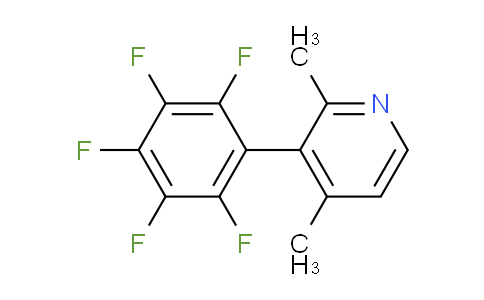 2,4-Dimethyl-3-(perfluorophenyl)pyridine