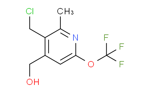 3-(Chloromethyl)-2-methyl-6-(trifluoromethoxy)pyridine-4-methanol
