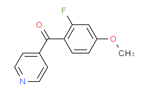 AM202102 | 1156355-49-5 | 4-(2-Fluoro-4-methoxybenzoyl)pyridine